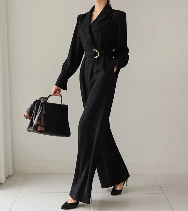 Striped Jumpsuit