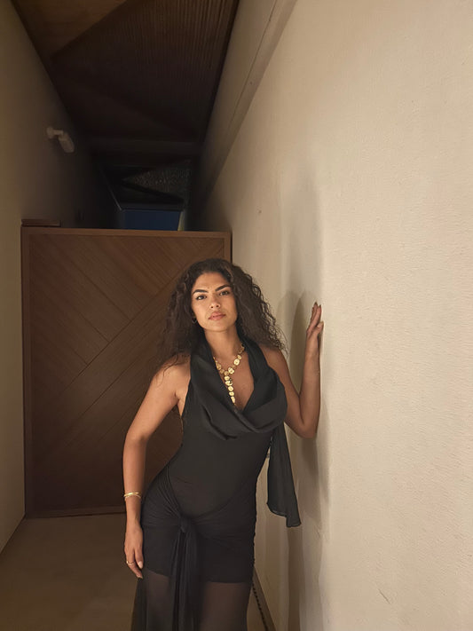 See through dress
