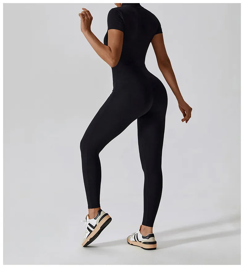 Short leeve Jumpsuit