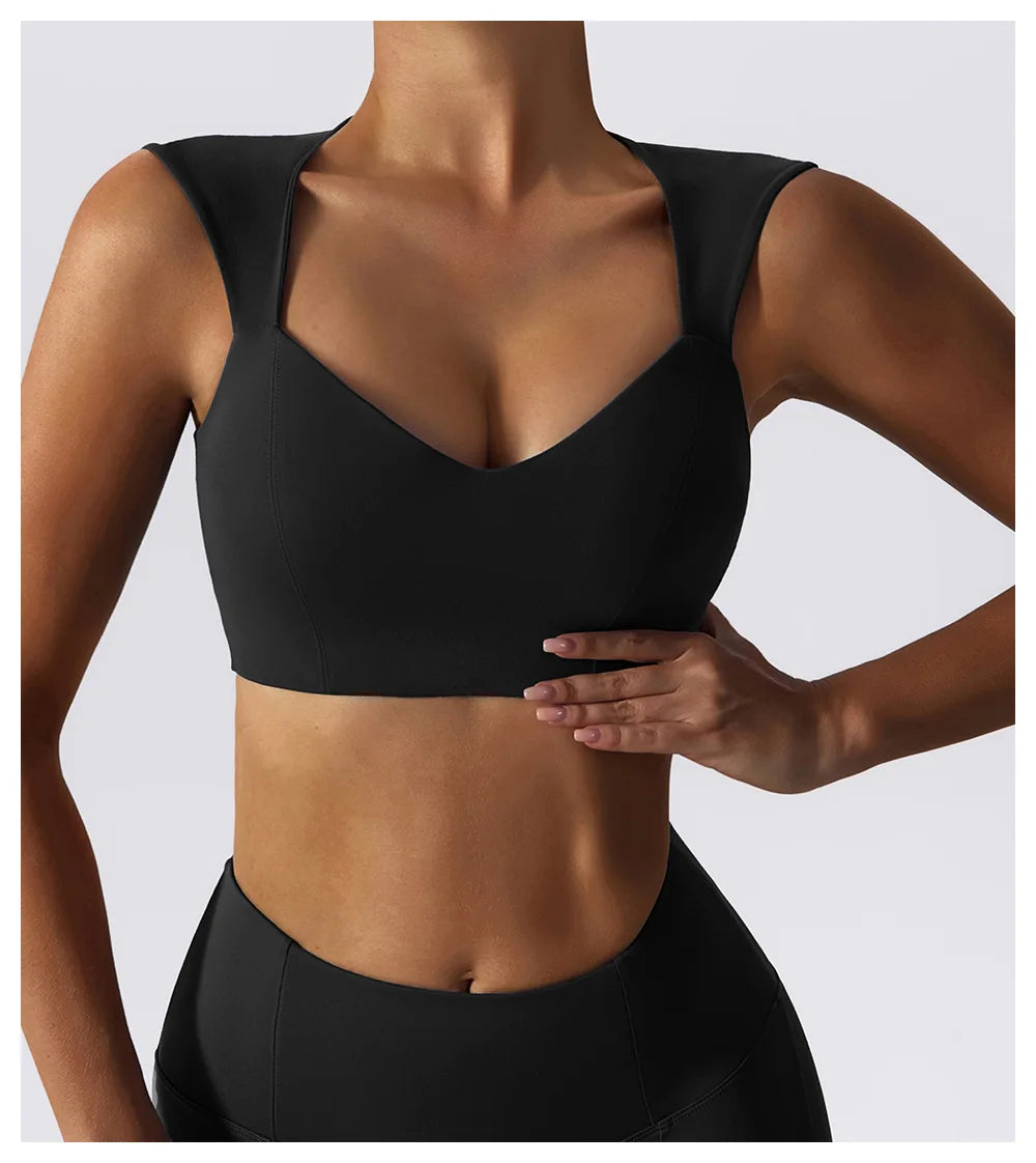 Mini Sleeve Sports Bra