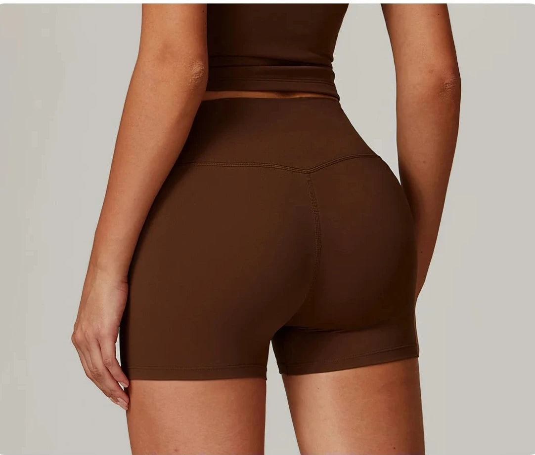 2Pcs Yoga Set Women Workout Tracksuit Gym Clothes Fitness Long Sleeve Shirts High Waist Leggings Set Sport Shorts Sleeves Suit Jolene London