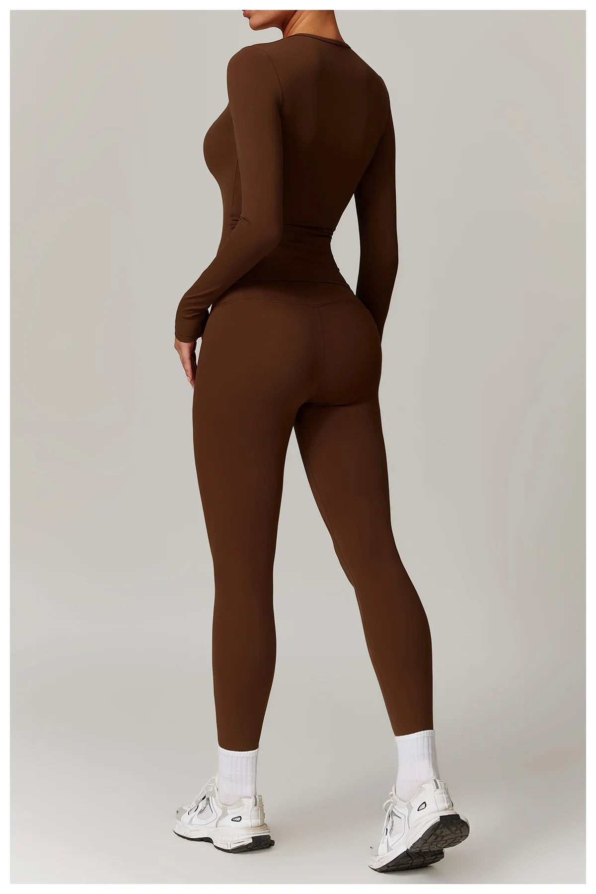 2Pcs Yoga Set Women Workout Tracksuit Gym Clothes Fitness Long Sleeve Shirts High Waist Leggings Set Sport Shorts Sleeves Suit Jolene London