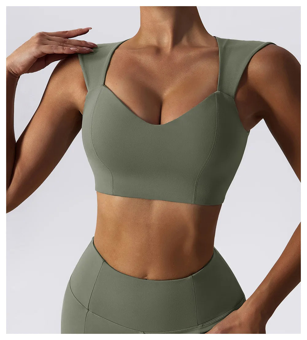 Mini Sleeve Sports Bra