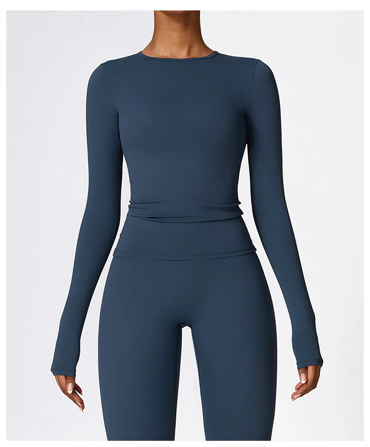 2Pcs Yoga Set Women Workout Tracksuit Gym Clothes Fitness Long Sleeve Shirts High Waist Leggings Set Sport Shorts Sleeves Suit Jolene London